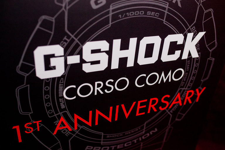 Fotografia di eventi Milano, anniversario G-Shock Corso Como