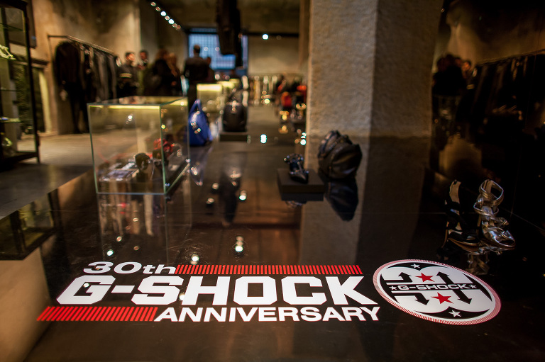 Fotografo eventi | 30esimo anniversario G-Shock Casio